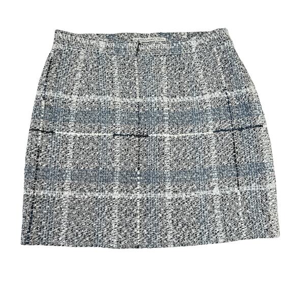Alessandra Rich Tweed Mini Skirt SZ US 6/ AR 42/ FR 38 Light Academia Old Money - Picture 1 of 10